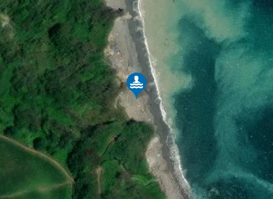 Satellite view of St Mary's Bay (Devon)