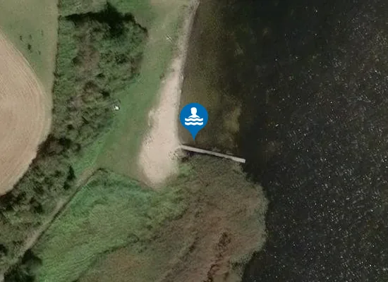 Satellite image of GROSSER JASMUNDER BODDEN BANZELVITZER BERG