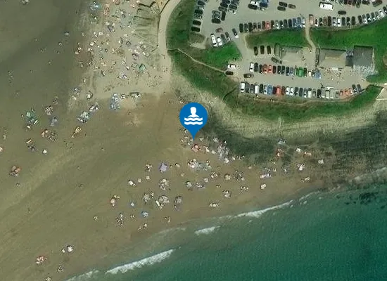 Satellite view of Bigbury-on-Sea South