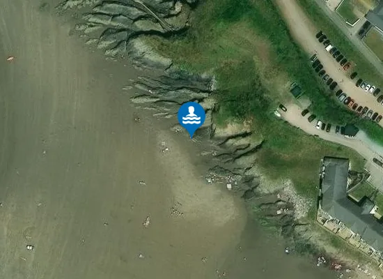 Satellite view of Bigbury-on-Sea North