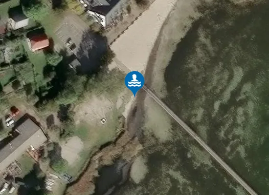 Satellite image of WIEKER BODDEN DRANSKER BODDENSTRAND