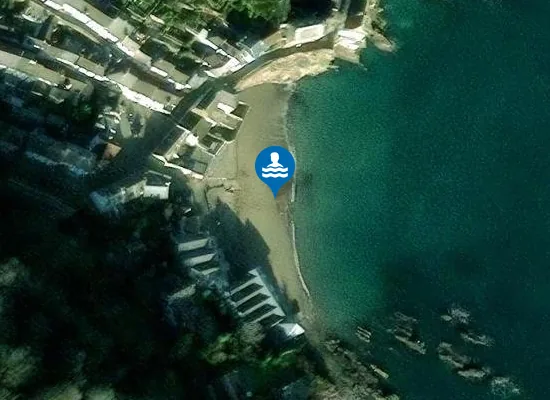 Satellite view of Cawsand