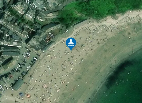 Satellite view of East Looe