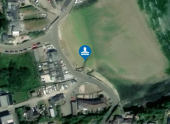 Satellite view of Portmellon