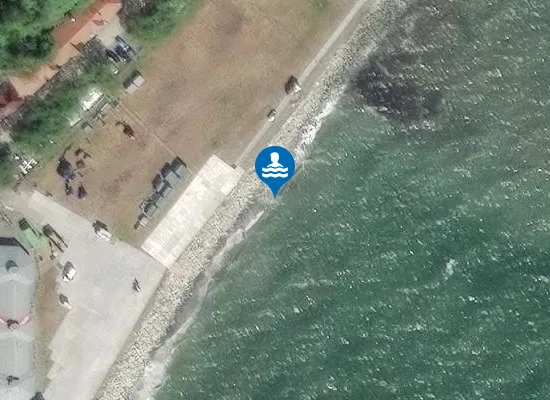 Satellite image of OSTSEE SASSNITZ STRANDPROMENADE