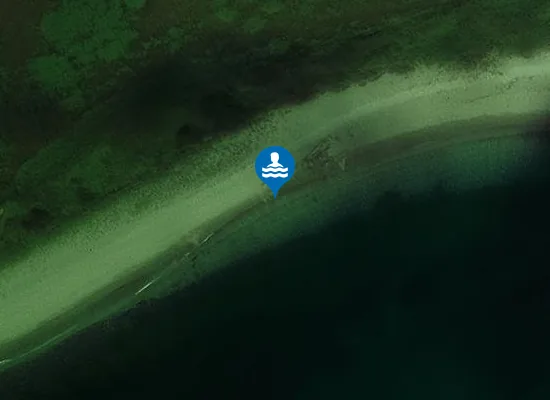 Satellite view of Vault Beach