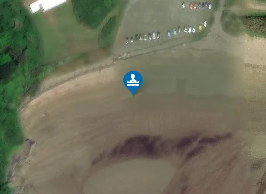 Satellite view of Porthluney