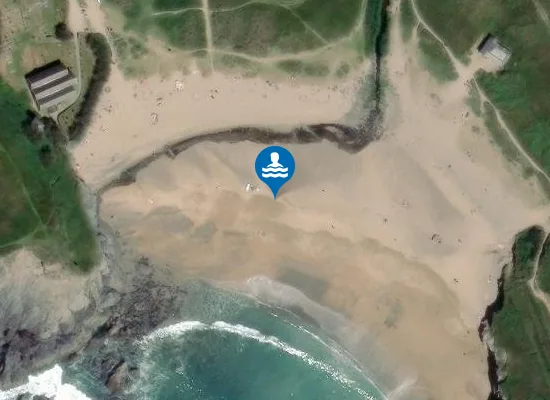 Satellite view of Church Cove