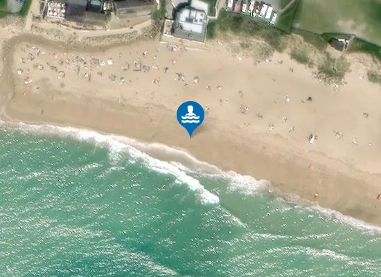 Satellite view of Praa Sands West