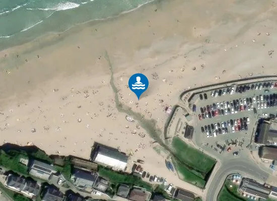 Satellite view of Portreath