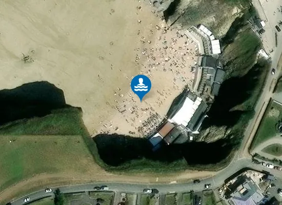 Satellite view of Lusty Glaze