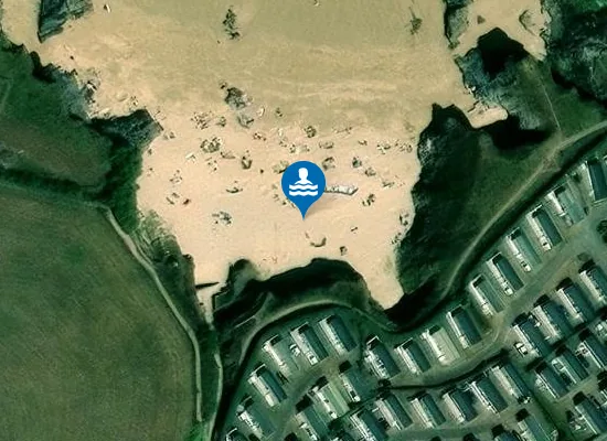 Satellite view of Mother Ivey`s Bay