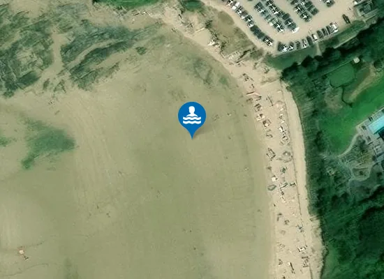 Satellite view of Daymer Bay