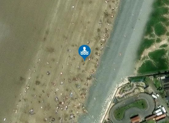 Satellite view of Westward Ho!