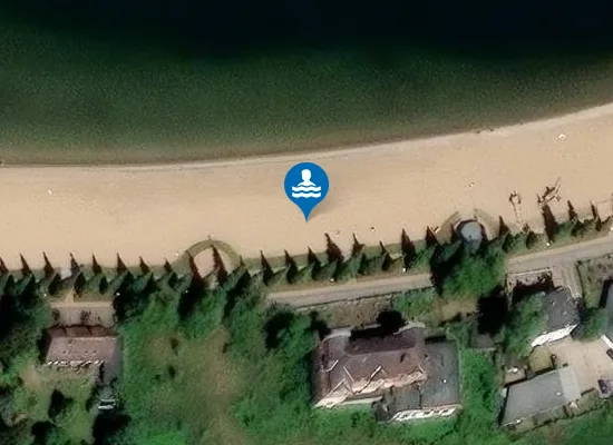 Satellite image of SCHWERINER SEE ZIPPENDORFER STRAND
