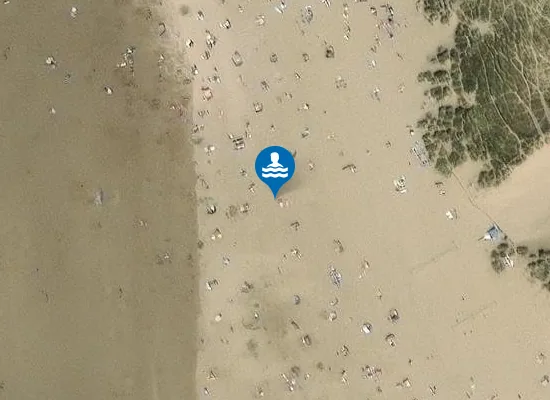 Satellite view of Croyde Bay