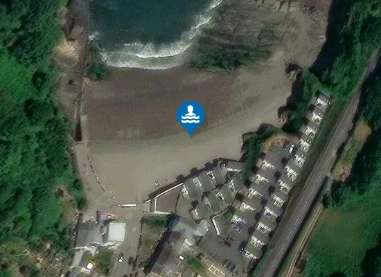 Satellite view of Ilfracombe Hele
