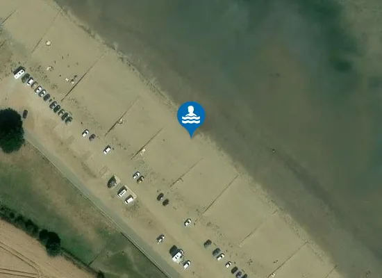 Satellite view of Dunster Beach