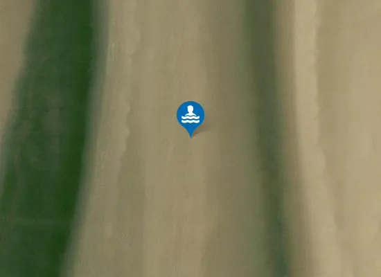 Satellite view of Formby