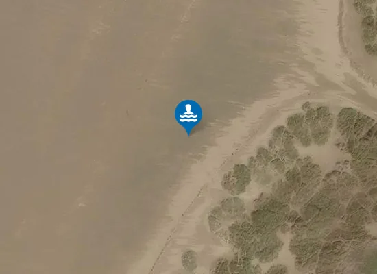 Satellite view of Ainsdale