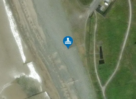 Satellite view of Walney Sandy Gap