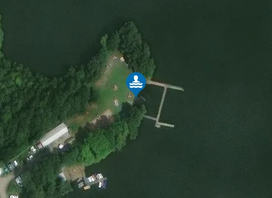 Satellite image of OSTORFER SEE KASPELWERDER