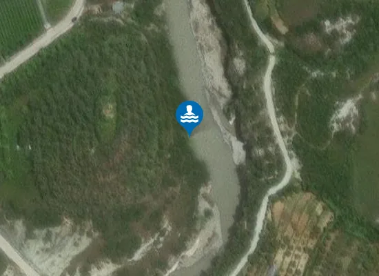 Satellite image of Plazhi "Ballkonet"