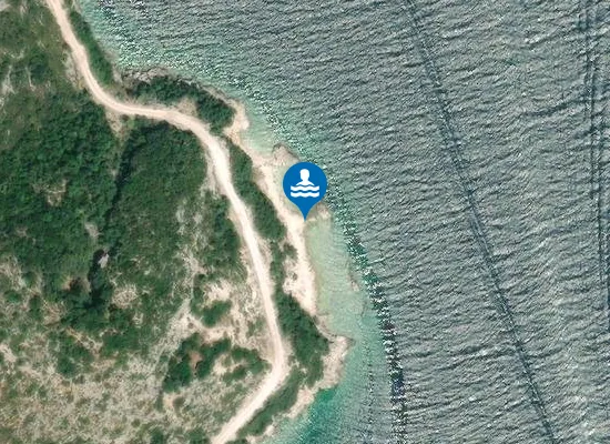 Satellite image of Mouth of God