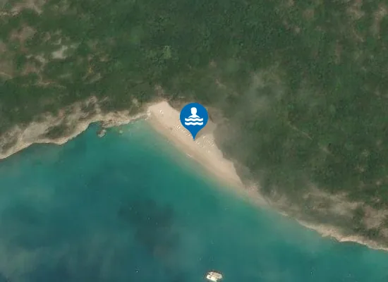 Satellite image of Plazhi i Shpellës