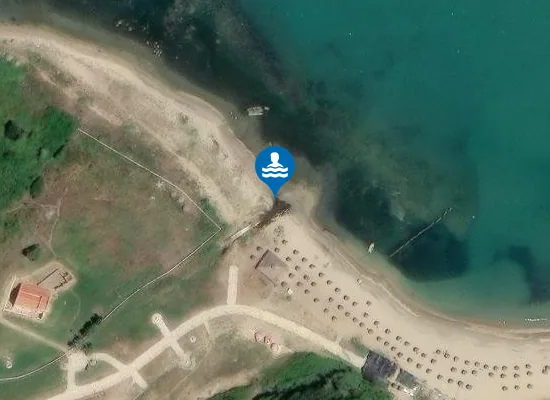 Satellite view of Plazhi i Bunkerit