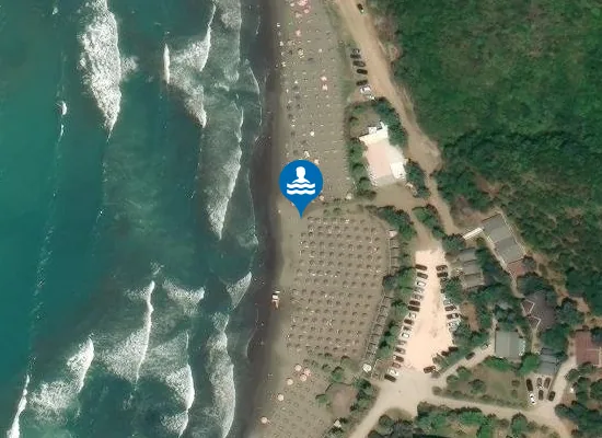 Satellite image of Plazhi i Gjeneralit
