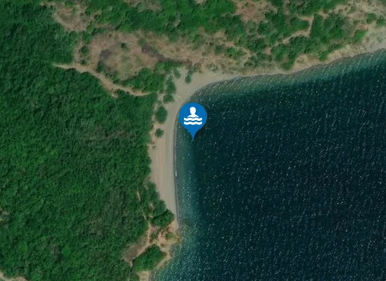 Satellite image of Plazhi i Rragamit