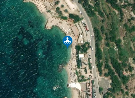 Satellite image of Plazhi Vega