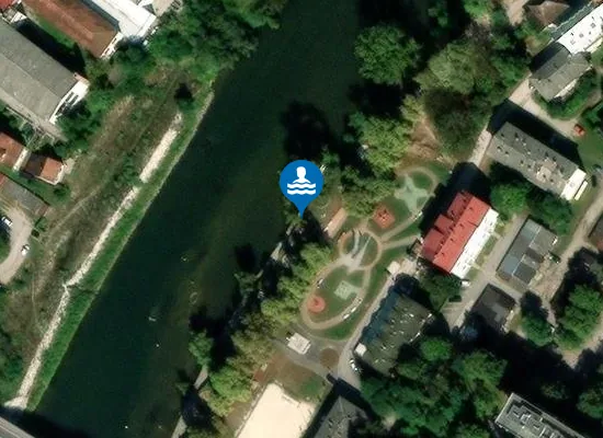 Satellite view of Abacija