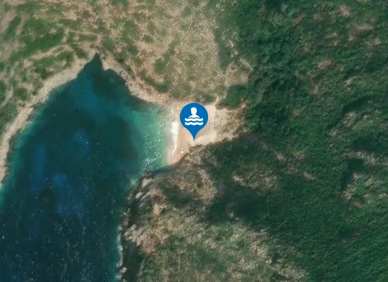 Satellite image of Dafina Beach
