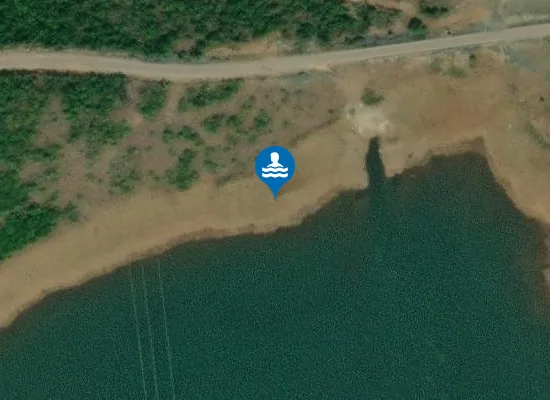 Satellite image of Rrezervari