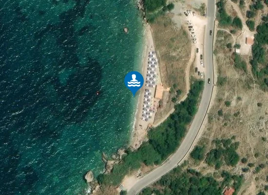 Satellite image of La Playa Beach