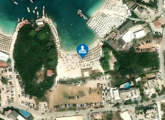 Satellite image of Free public beach