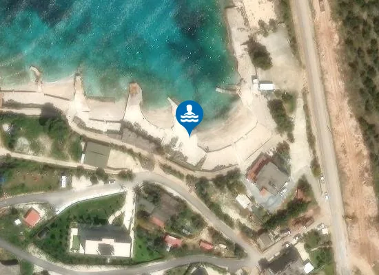 Satellite image of Sunset Beach