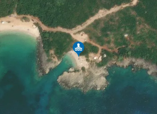 Satellite image of Plazhi i Akuariumit