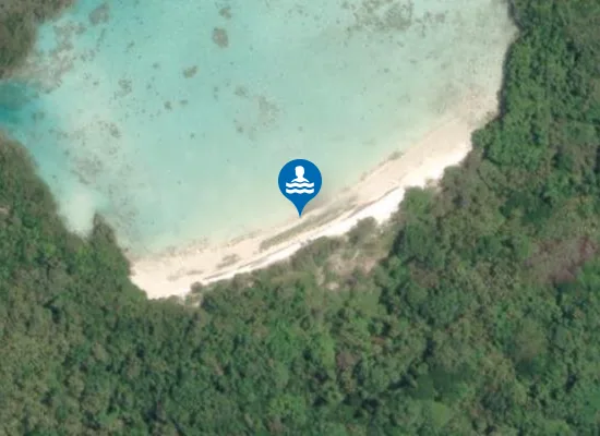 Satellite image of Plage d'Eoc