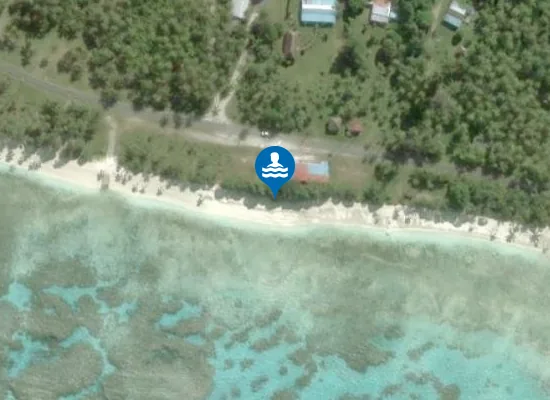 Satellite image of Plage de Wabao