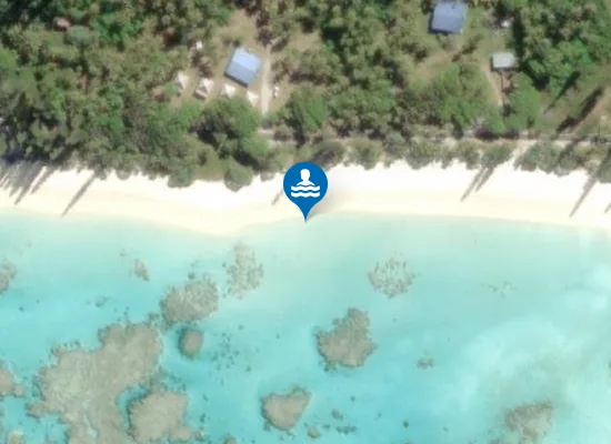 Satellite image of Plage Yedjélé