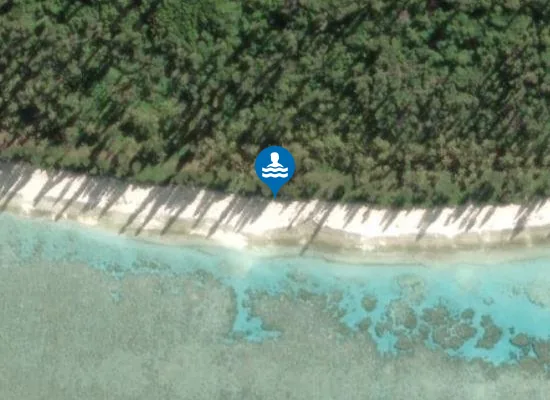 Satellite image of Plage de Hnarevwhejoine
