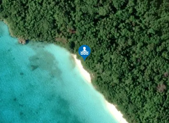 Satellite image of Plage de Kiki