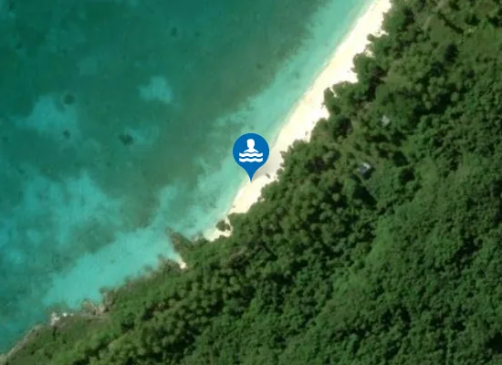 Satellite image of Plage de Peng