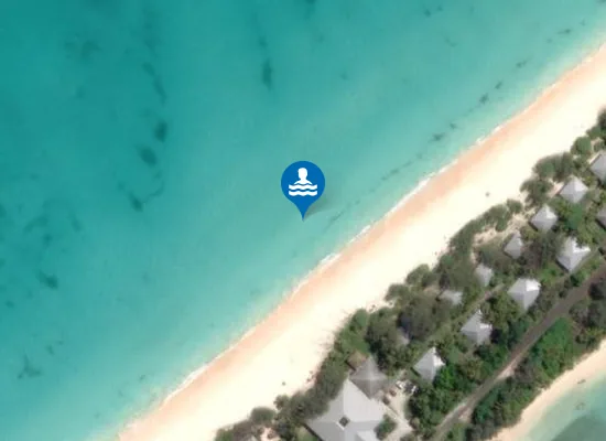Satellite image of Plage du Paradis d'Ouvéa