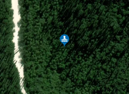 Satellite view of Rivière de sable d'Oro