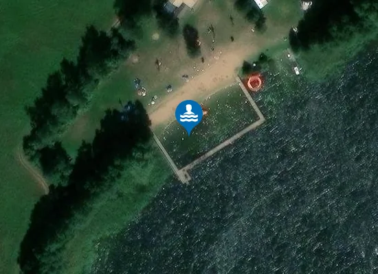 Satellite image of KRITZOWER SEE BROOCK