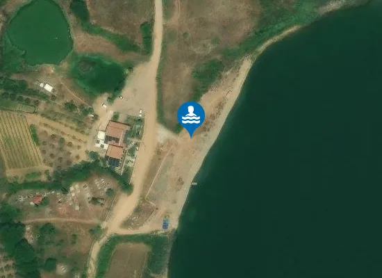 Satellite image of Plazhi në Liqen "LIO"